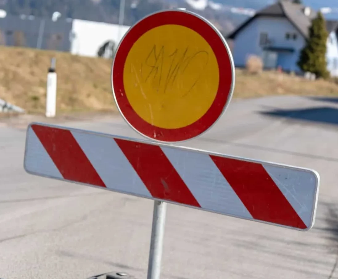 Do 7. februarja popolna zapora dela Graškogorske ceste