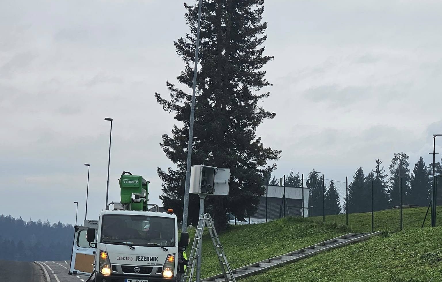 V Šoštanju nameščajo več stacionarnih radarjev