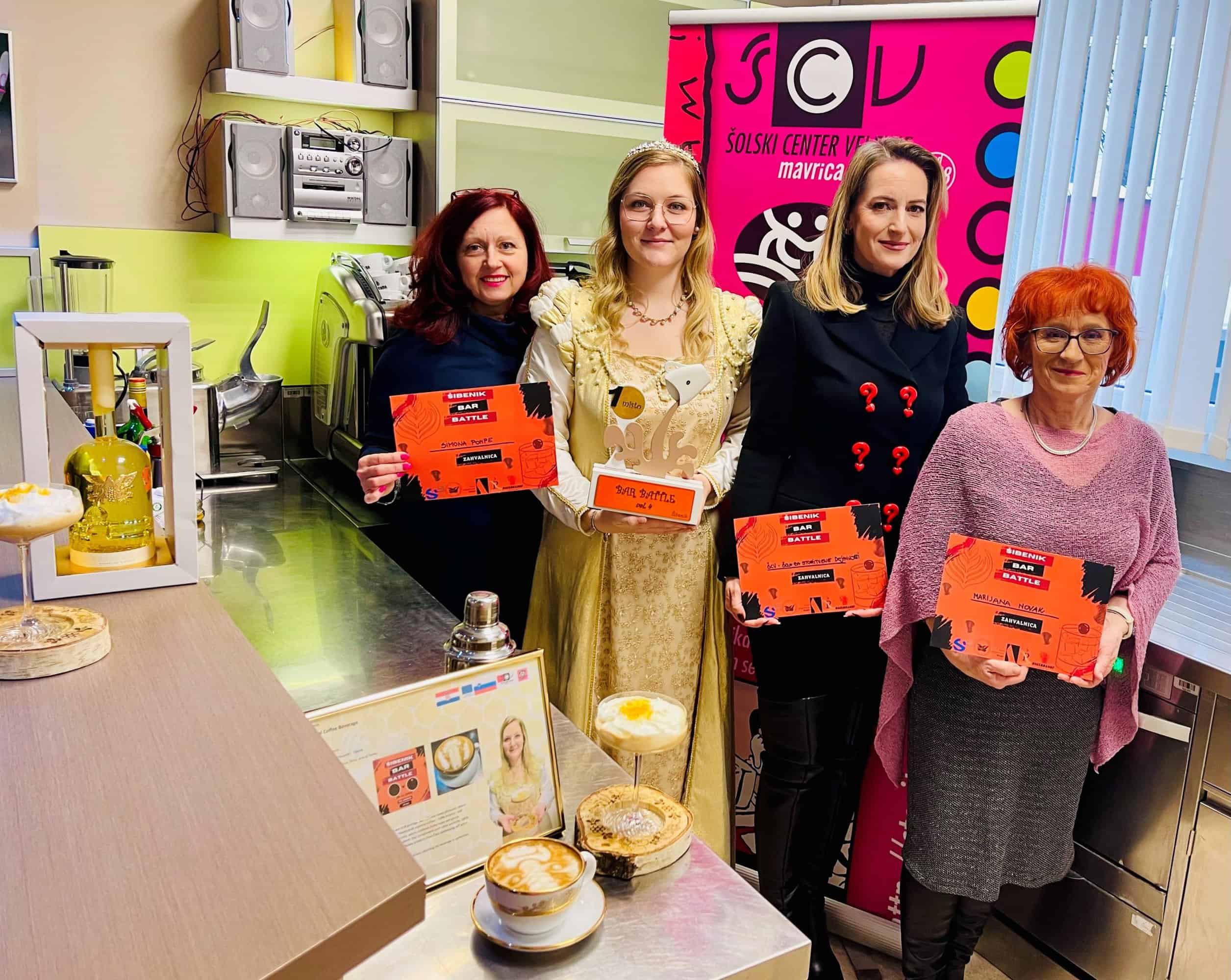 Dijakinja Šole za storitvene dejavnosti Saša Miklavžina je najboljša baristka med seniorji