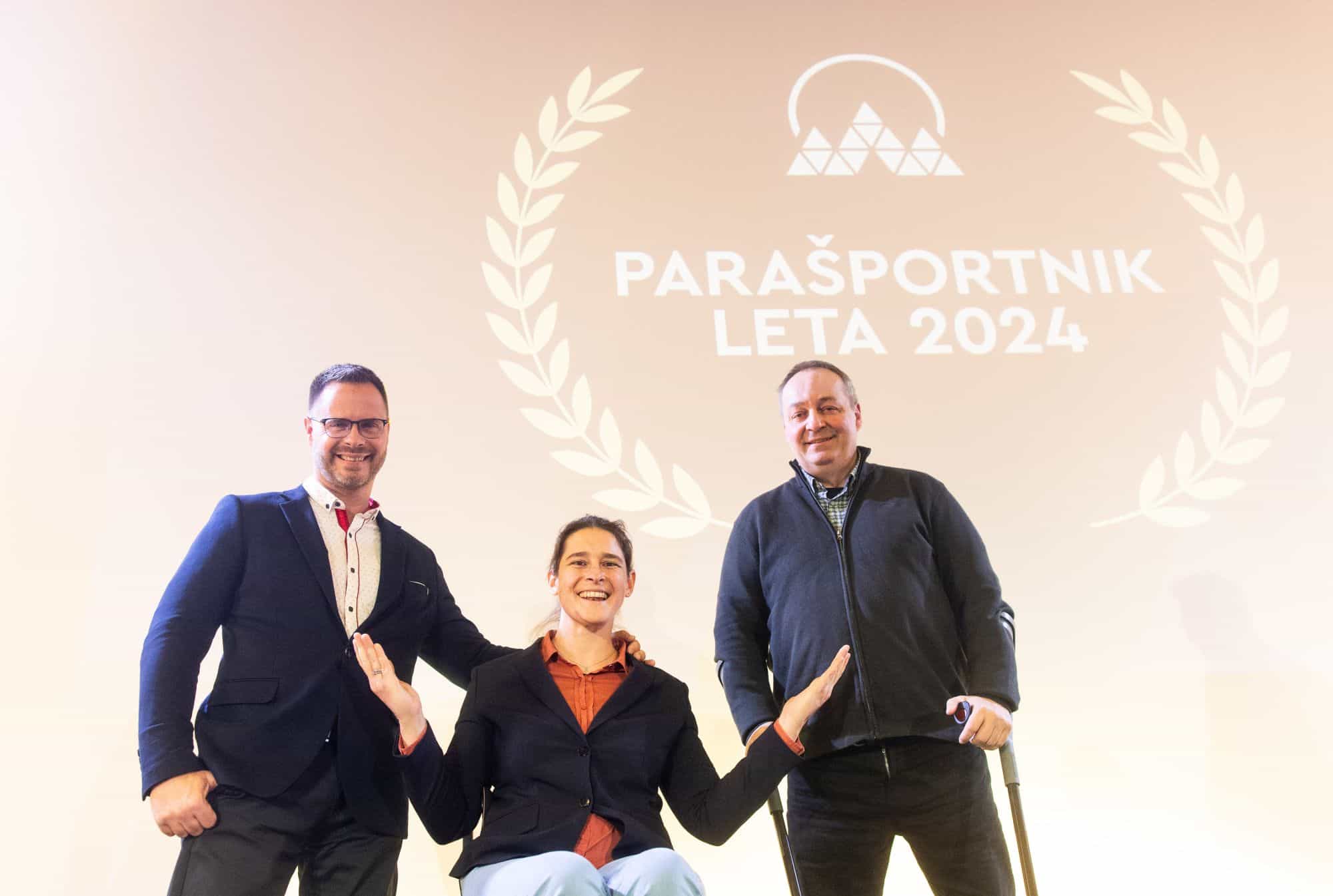 Tiršek osmič najboljši med športniki invalidi