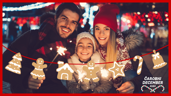 Velenjske praznične skrivnosti: Družinsko animirano raziskovanje prazničnega mesta