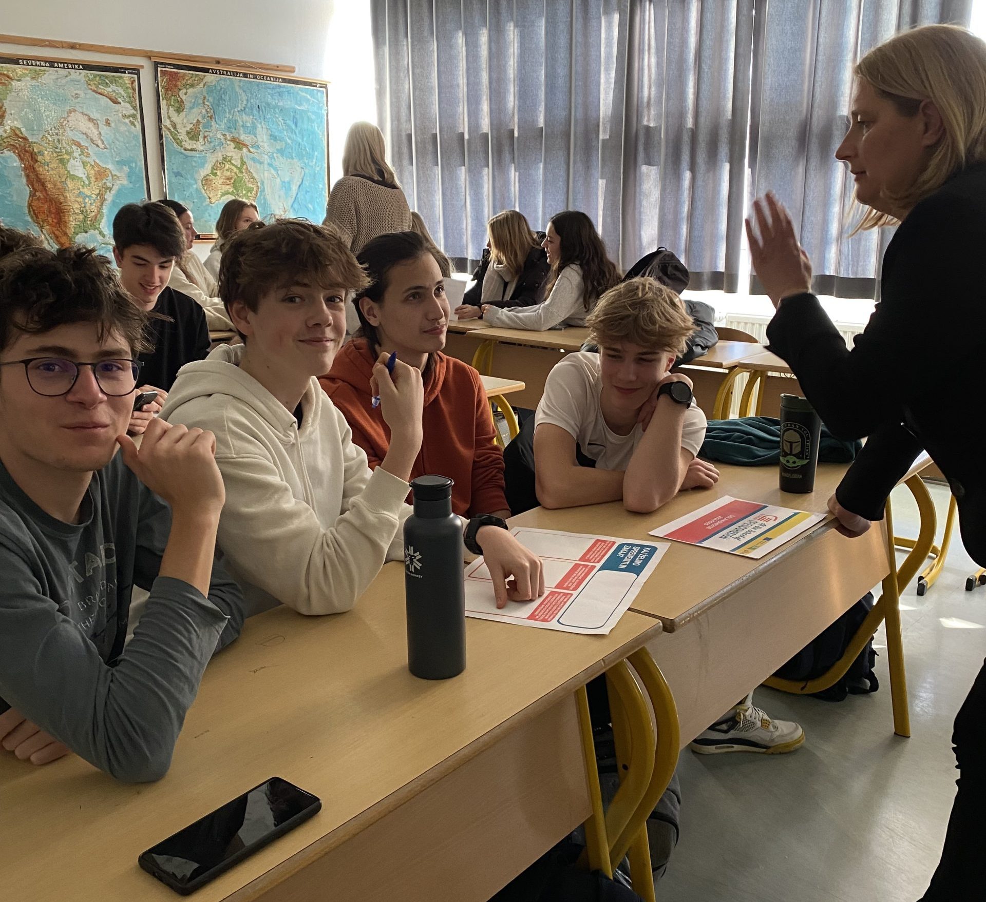 Dijaki Gimnazije ŠC Velenje spoznavali kohezijsko politiko EU