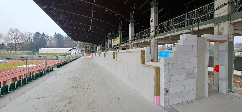 Na Mestnem stadionu Velenje maja nove tribune z več sedeži
