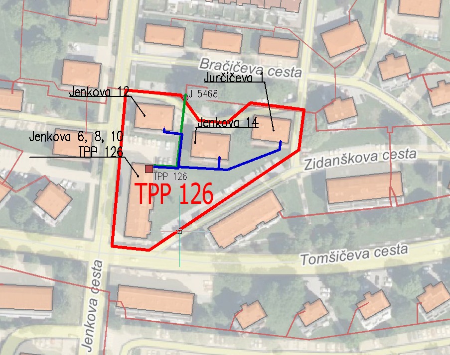 Obvestilo o začetku obnove toplotne postaje na območju Jurčičeve in Jenkove ceste