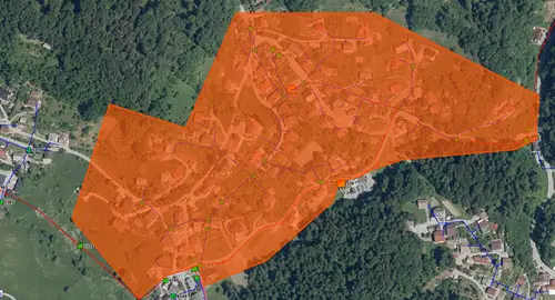Obvestilo o prekinitvi dobave toplotne energije - Podkraj pri Velenju, Kavče in Ljubljanska cesta