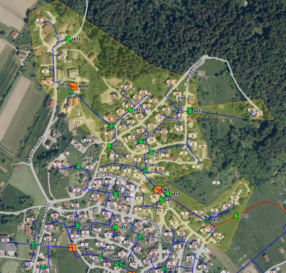 Obvestilo o prekinitvi dobave toplotne energije na območju Malgajeve, Škalske, Meškove in Šenbriške ceste