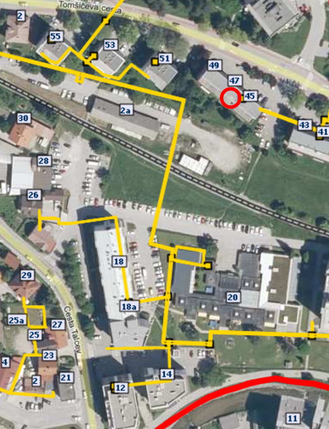 Obvestilo: Obnova vročevoda na trasi med vrtcem in objekti na Cesti talcev 12-18a