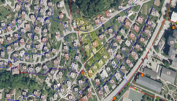Prekinjena dobava toplotne energije - Šmarška cesta, Prisojna cesta, Cesta XIV divizije