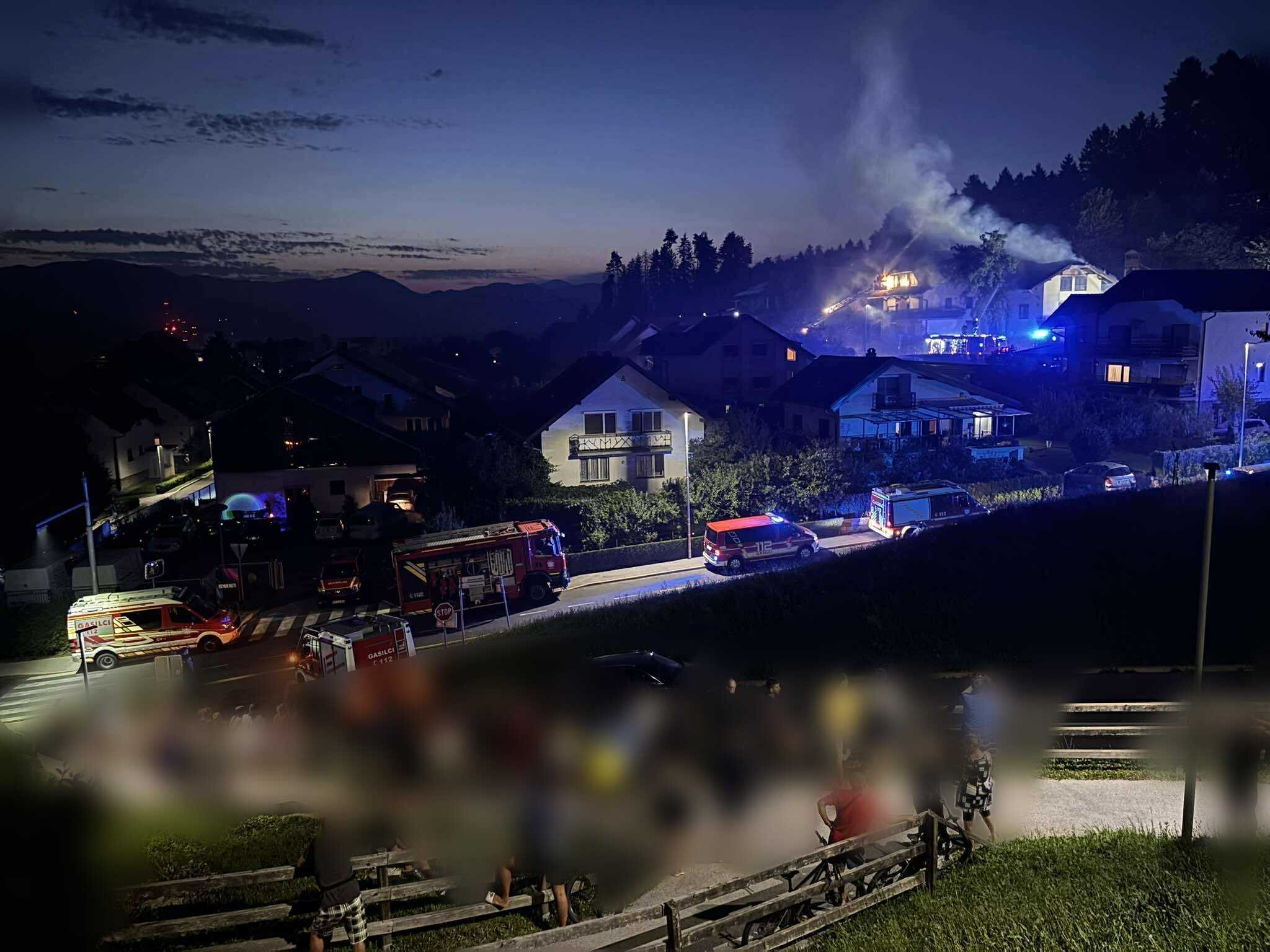 Na Konovem prišlo do požara stanovanjske hiše