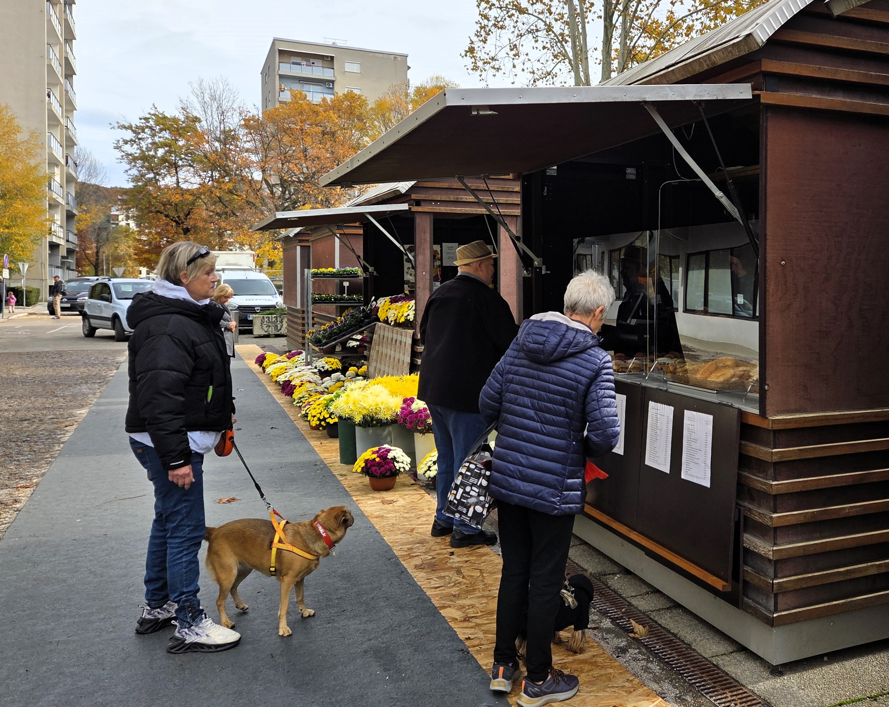 Novosti s Cankarjeve: Hrustljava skušnjava začasno na tržnici