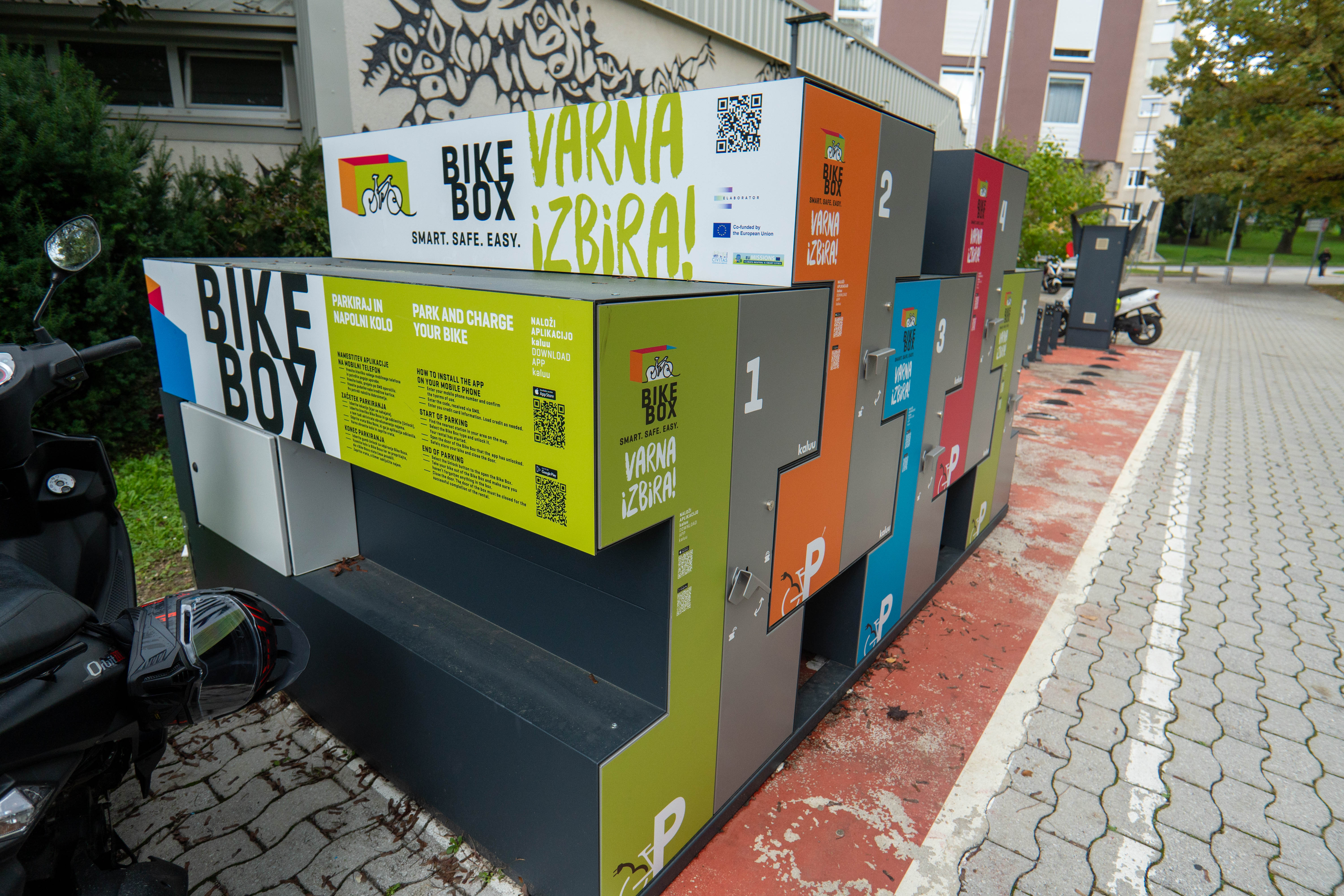 Nove varovane kolesarnice v Velenju: Parkiraj svoje kolo varno in brezplačno