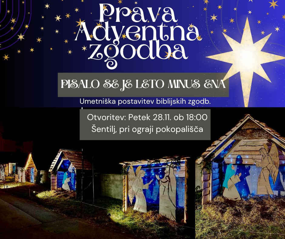 V petek bo v Šentilju zaživela Adventna zgodba
