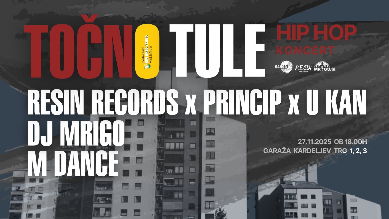 Zaključek prenove garaž na Kardeljevem trgu bodo obeležili tudi s hip-hop ritmi