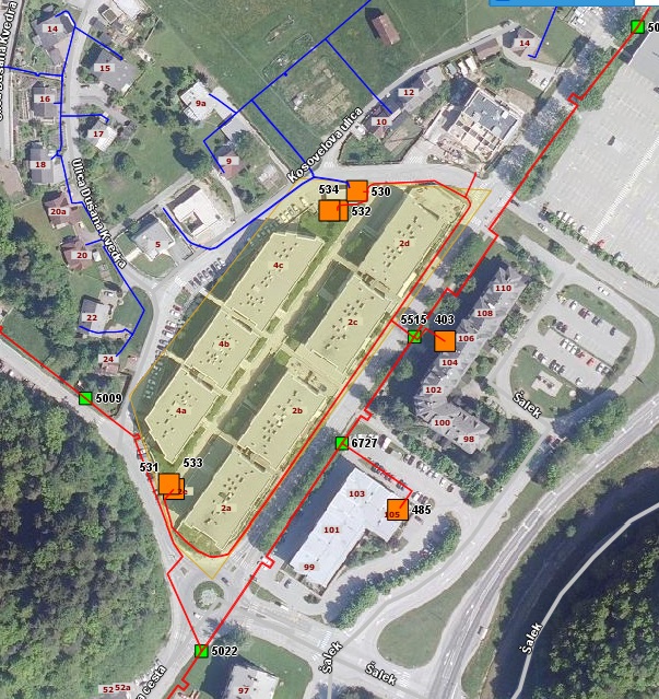 Obvestilo o prekinitvi dobave toplotne energije - Kosovelova ulica