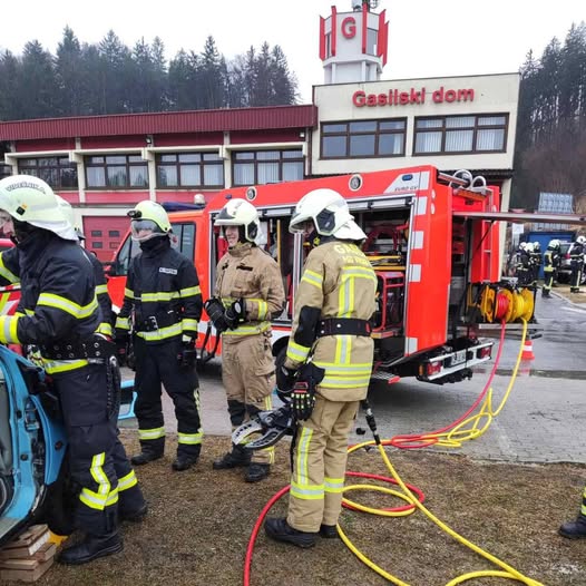 V Velenju se je začela nenapovedana vaja prostovoljnih gasilskih društev