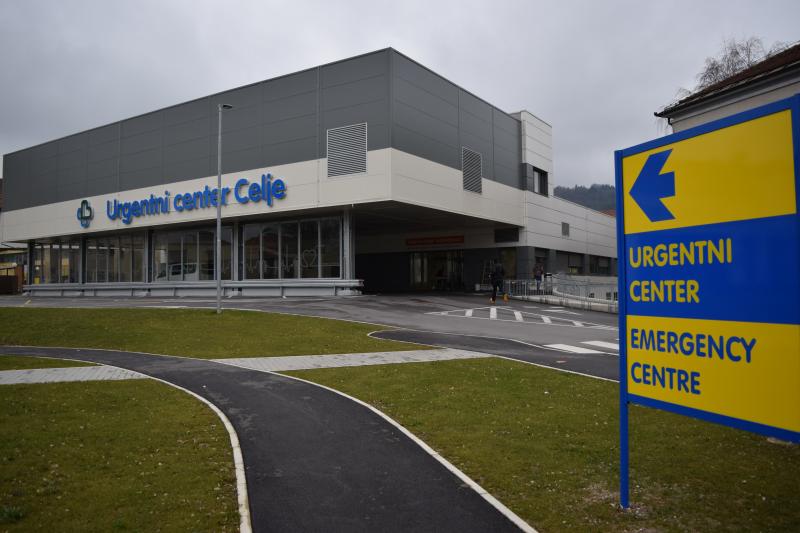 Povečan obisk Urgentnega centra Celje zaradi padcev in sezonskih viroz