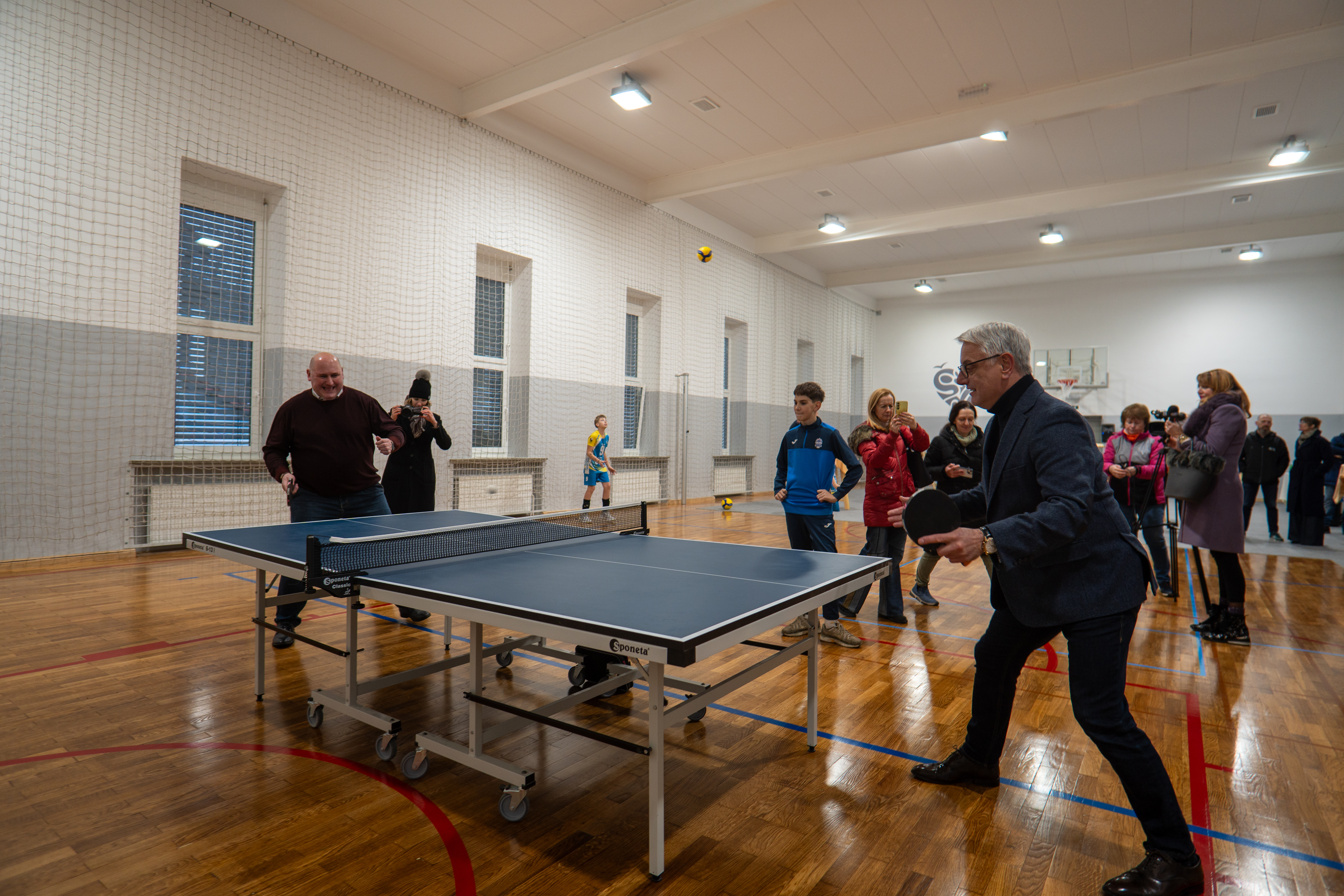 FOTO in VIDEO: V Šoštanju odprli prenovljeno telovadnico Partizan