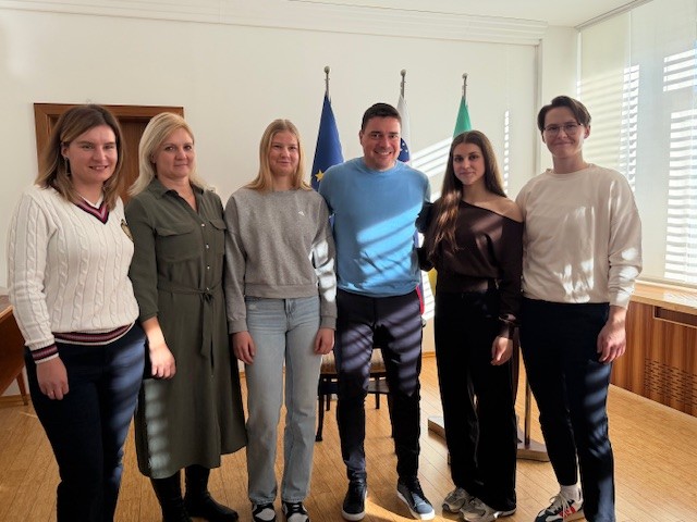 Župan sprejel velenjske karateiste in taekwondoiste uspešne na svetovnih prvenstvih