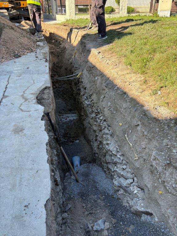 Zaključena dela na Ljubljanski cesti: Obnova sekundarnega vodovoda in cestišča